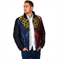 Philippines Batok Tribal Inspired Tattoo Padded Jacket