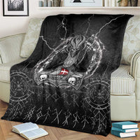 Denmark Viking Blanket Odin's Raven Legacy - Wonder Print Shop
