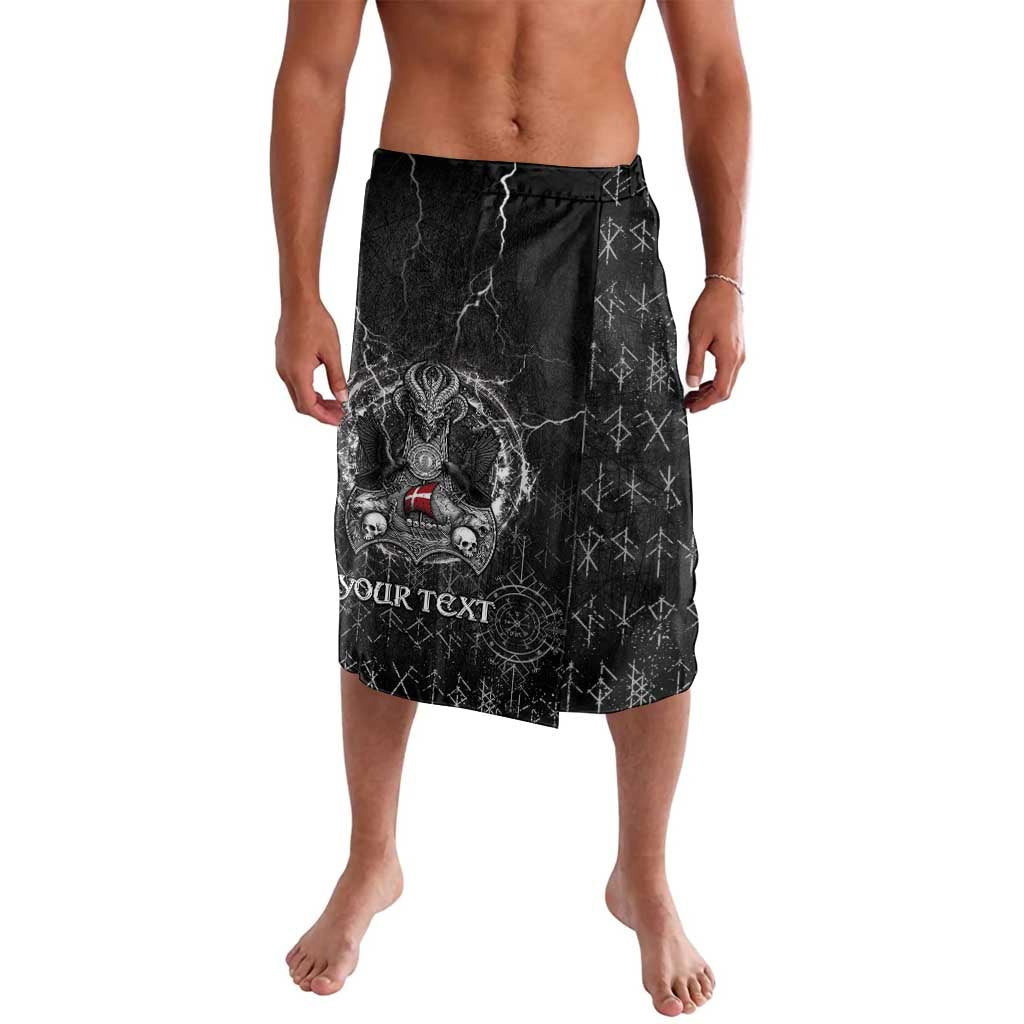 Personalized Denmark Viking Lavalava Odin's Raven Legacy - Wonder Print Shop
