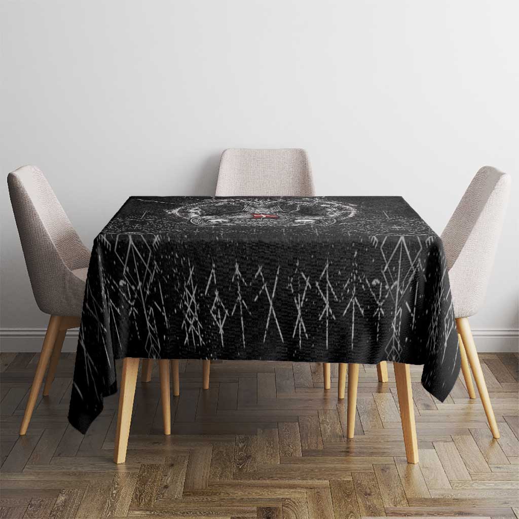 Denmark Viking Tablecloth Odin's Raven Legacy - Wonder Print Shop