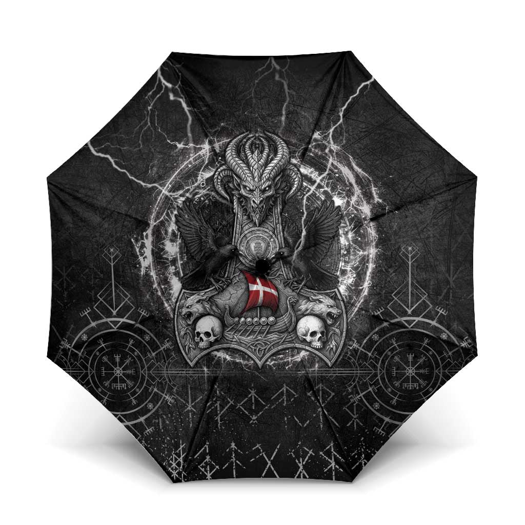 Denmark Viking Umbrella Odin's Raven Legacy - Wonder Print Shop