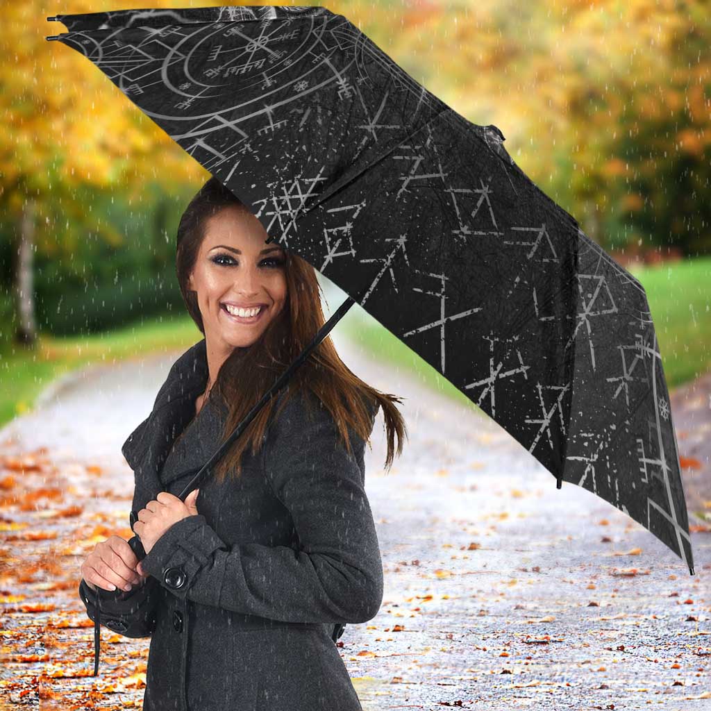 Denmark Viking Umbrella Odin's Raven Legacy - Wonder Print Shop