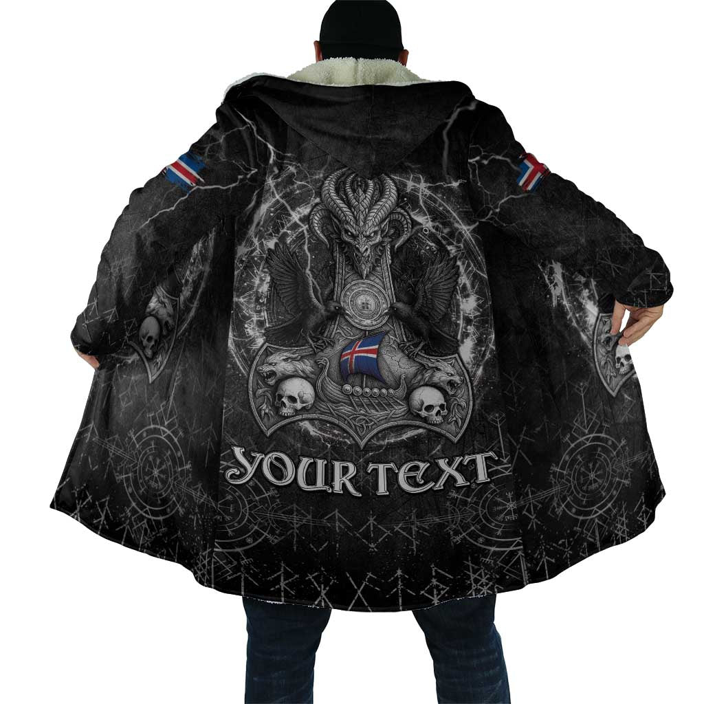 Personalized Iceland Viking Cloak Odin's Raven Legacy - Wonder Print Shop