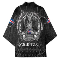 Personalized Iceland Viking Kimono Odin's Raven Legacy - Wonder Print Shop