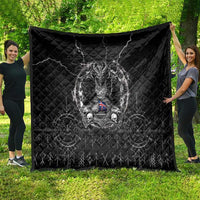 Iceland Viking Quilt Odin's Raven Legacy - Wonder Print Shop