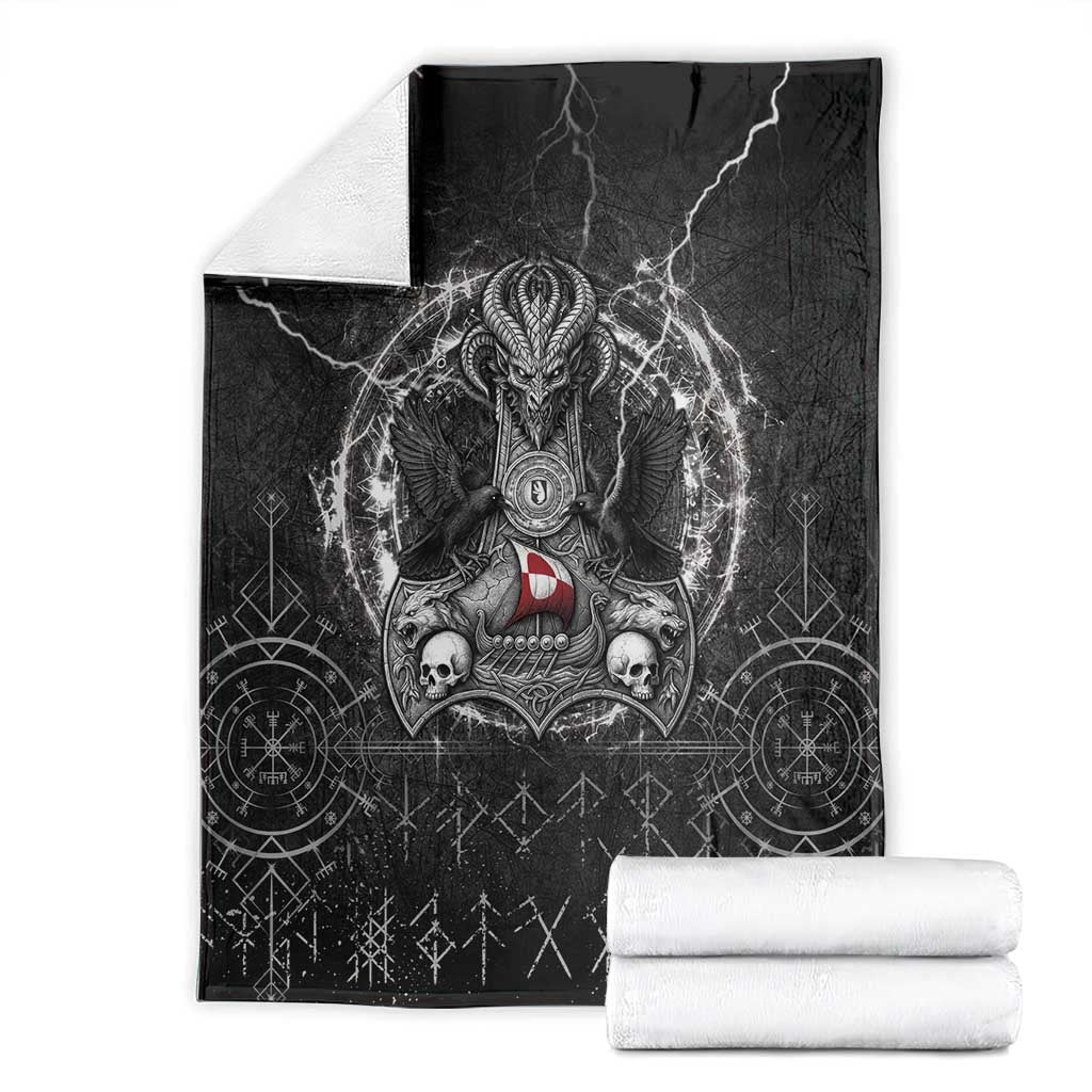 Greenland Viking Blanket Odin's Raven Legacy - Wonder Print Shop