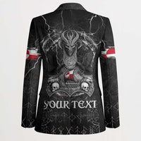 Personalized Greenland Viking Blazer Odin's Raven Legacy - Wonder Print Shop