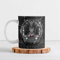 Personalized Greenland Viking Ceramic Mug Odin's Raven Legacy - Wonder Print Shop