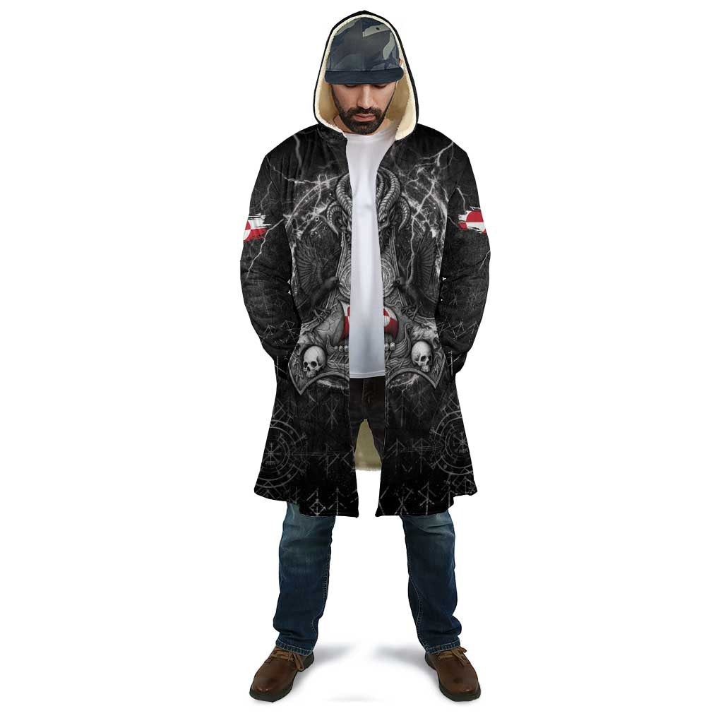 Personalized Greenland Viking Cloak Odin's Raven Legacy - Wonder Print Shop