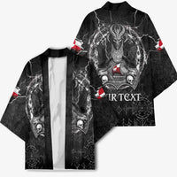 Personalized Greenland Viking Kimono Odin's Raven Legacy - Wonder Print Shop