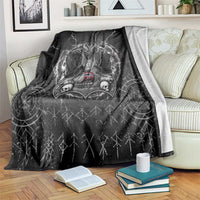 Norway Viking Blanket Odin's Raven Legacy - Wonder Print Shop