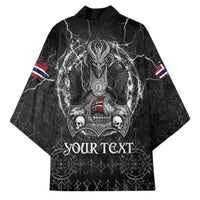 Personalized Norway Viking Kimono Odin's Raven Legacy - Wonder Print Shop