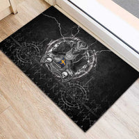 Sweden Viking Rubber Doormat Odin's Raven Legacy - Wonder Print Shop