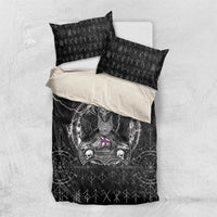 Faroe Islands Viking Bedding Set Odin's Raven Legacy - Wonder Print Shop