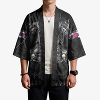 Personalized Faroe Islands Viking Kimono Odin's Raven Legacy - Wonder Print Shop