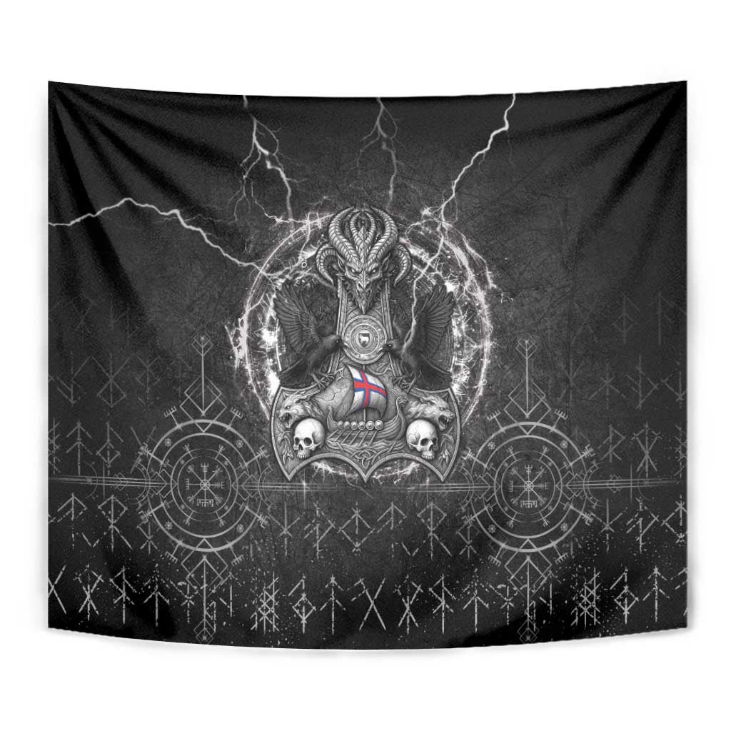 Faroe Islands Viking Tapestry Odin's Raven Legacy - Wonder Print Shop