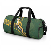 Rugby South Africa Duffle Bag Go Bokke With Protea Pattern