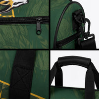 Rugby South Africa Duffle Bag Go Bokke With Protea Pattern