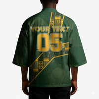 Custom Rugby South Africa Kimono Go Bokke With Protea Pattern