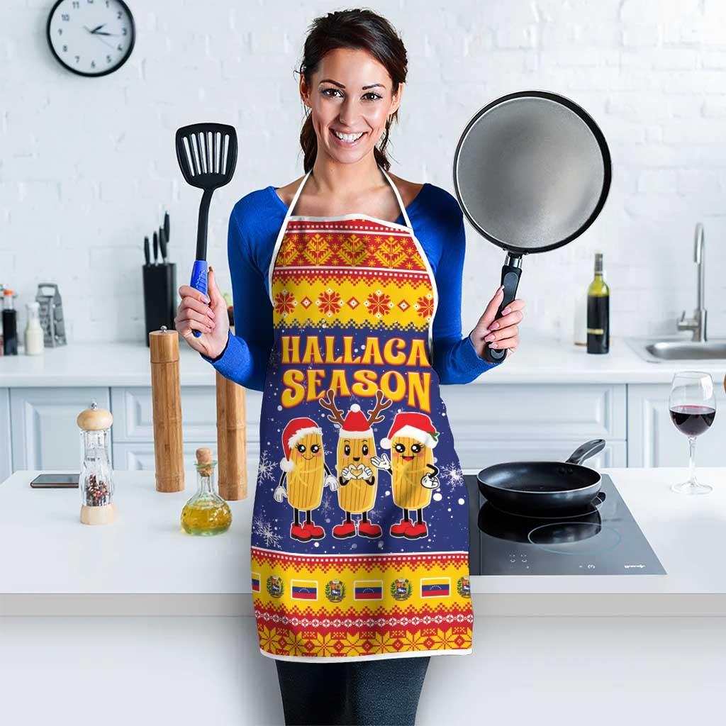 Venezuela Christmas Apron Hallaca Season - Wonder Print Shop