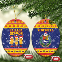Venezuela Christmas Ceramic Ornament Hallaca Season - Wonder Print Shop