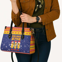 Venezuela Christmas Leather Bag Hallaca Season - Wonder Print Shop