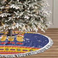 Venezuela Christmas Tree Skirt Hallaca Season - Wonder Print Shop