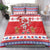 Canada Christmas Bedding Set Dabbing Santa Groundhog Funny Style LT05 - Wonder Print Shop