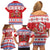 Canada Christmas Family Matching Off Shoulder Short Dress and Hawaiian Shirt Dabbing Santa Groundhog Funny Style LT05 - Wonder Print Shop