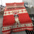 Switzerland Christmas Bedding Set Cute Saint Bernard Merry Woofmas LT05 - Wonder Print Shop