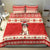 Switzerland Christmas Bedding Set Cute Saint Bernard Merry Woofmas LT05 - Wonder Print Shop