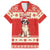 Switzerland Christmas Family Matching Long Sleeve Bodycon Dress and Hawaiian Shirt Cute Saint Bernard Merry Woofmas LT05 - Wonder Print Shop