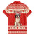 Switzerland Christmas Family Matching Long Sleeve Bodycon Dress and Hawaiian Shirt Cute Saint Bernard Merry Woofmas LT05 - Wonder Print Shop