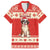 Switzerland Christmas Family Matching Off The Shoulder Long Sleeve Dress and Hawaiian Shirt Cute Saint Bernard Merry Woofmas LT05 - Wonder Print Shop