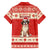 Switzerland Christmas Family Matching Off The Shoulder Long Sleeve Dress and Hawaiian Shirt Cute Saint Bernard Merry Woofmas LT05 - Wonder Print Shop