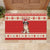 Switzerland Christmas Rubber Doormat Cute Saint Bernard Merry Woofmas LT05 - Wonder Print Shop