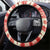 Switzerland Christmas Steering Wheel Cover Cute Saint Bernard Merry Woofmas