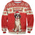 Switzerland Christmas Sweatshirt Cute Saint Bernard Merry Woofmas