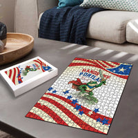 Hands Off Portland Puzzle Resist Frog - Wonder Print Shop