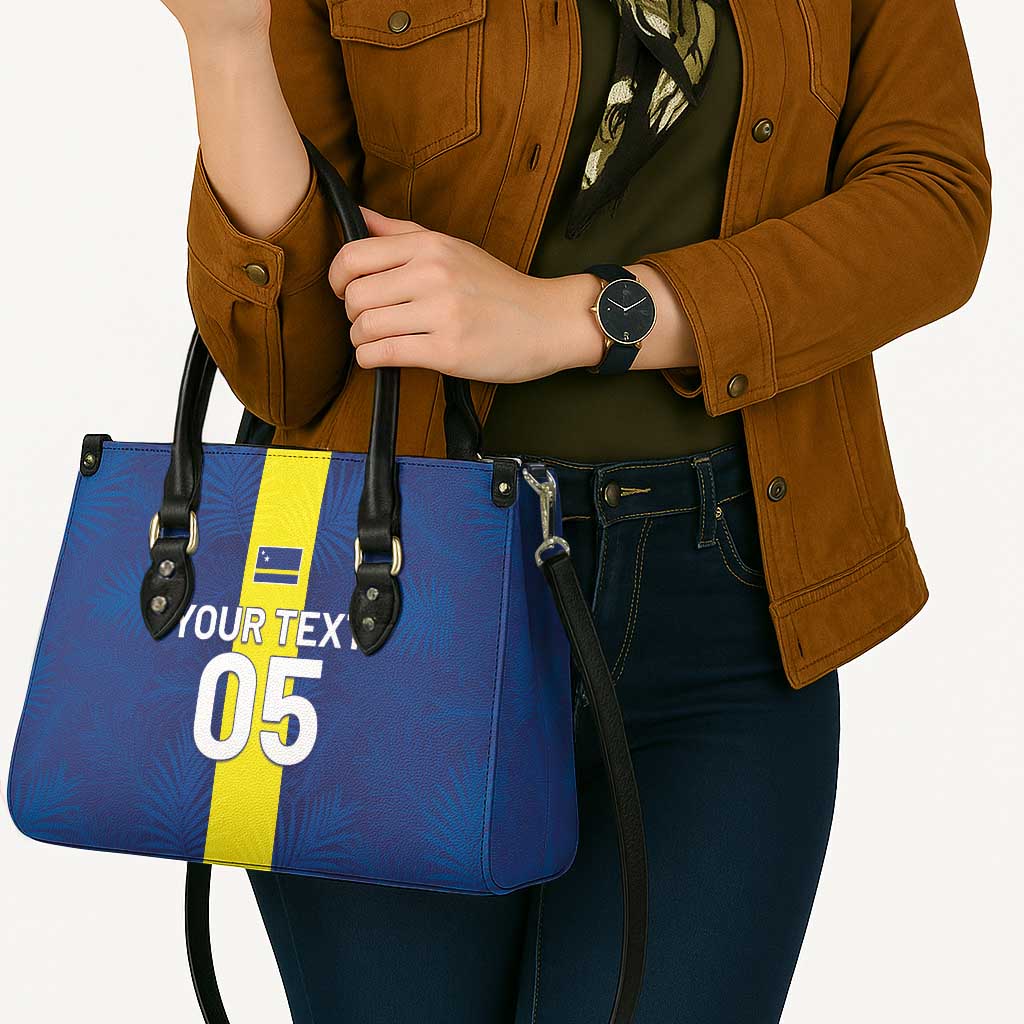 Custom Curacao Football Leather Bag Go Champions Flag Style - Wonder Print Shop