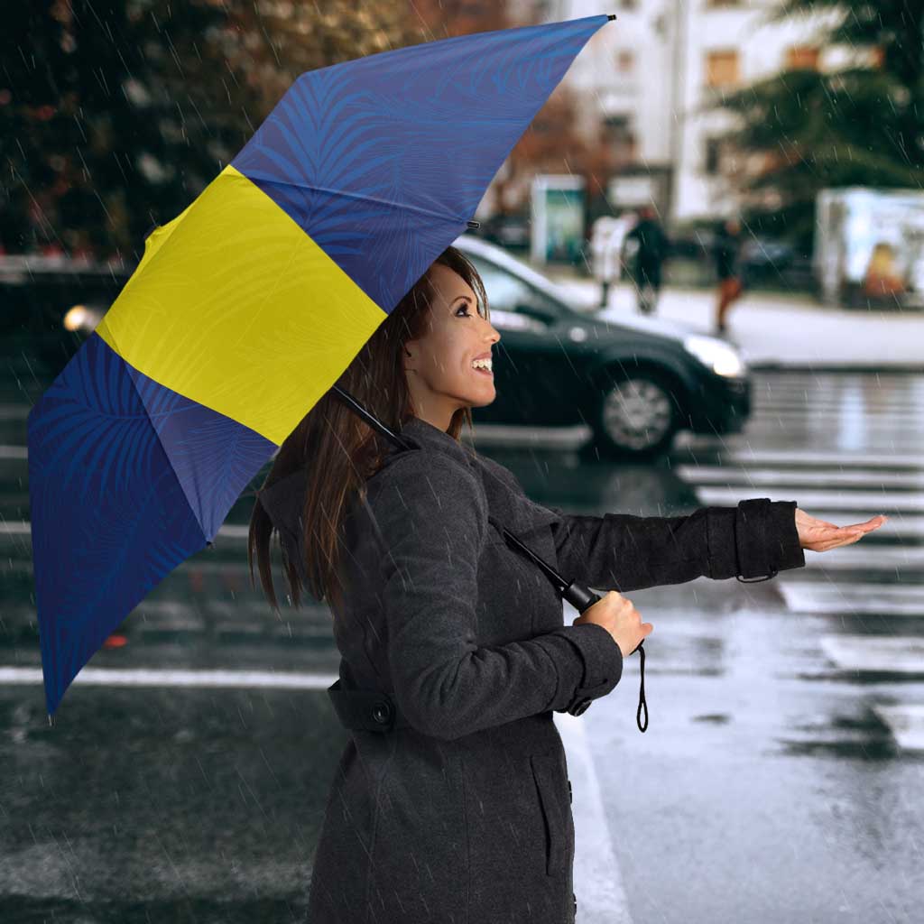 Custom Curacao Football Umbrella Go Champions Flag Style - Wonder Print Shop