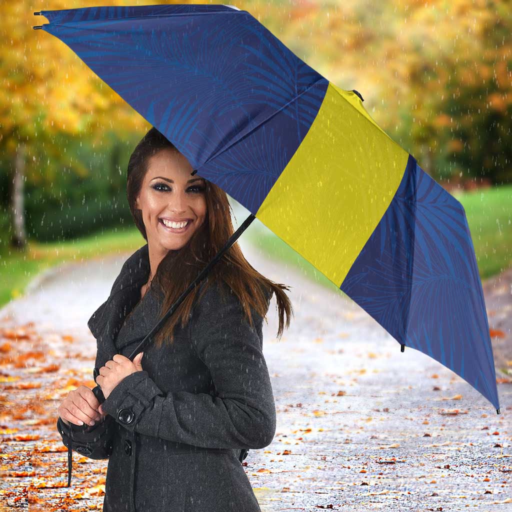 Custom Curacao Football Umbrella Go Champions Flag Style - Wonder Print Shop