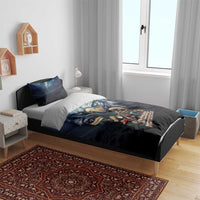 American Indian Legendary Motorcycle Bedding Set Native American Retro Rider - Wonder Print Shop