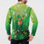 St Patrick's Day Button Sweatshirt Ready To Shamrock