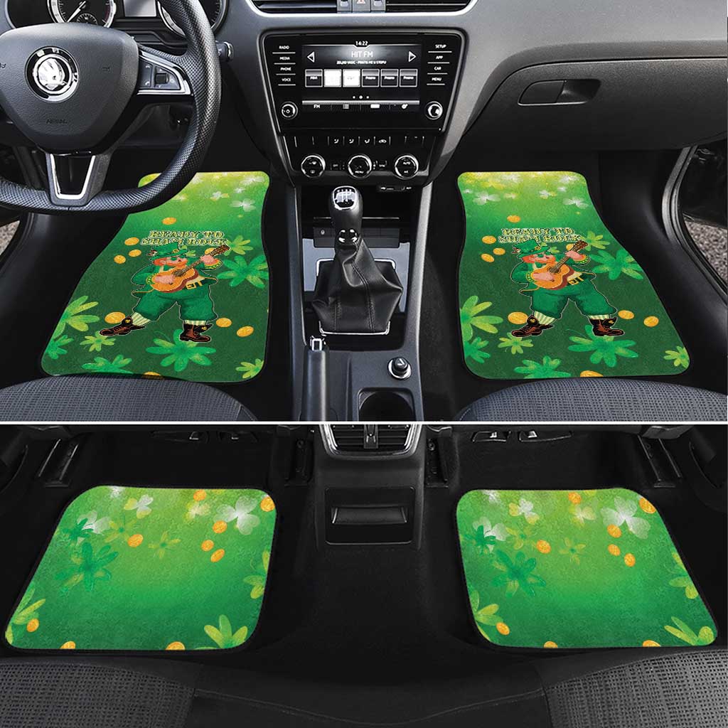 St Patrick's Day Car Mats Ready To Shamrock