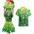 St Patrick's Day Couples Matching Mermaid Dress and Hawaiian Shirt Ready To Shamrock