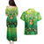 St Patrick's Day Couples Matching Puletasi and Hawaiian Shirt Ready To Shamrock