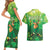 St Patrick's Day Couples Matching Short Sleeve Bodycon Dress and Hawaiian Shirt Ready To Shamrock