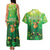 St Patrick's Day Couples Matching Tank Maxi Dress and Hawaiian Shirt Ready To Shamrock