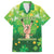 St Patrick's Day Family Matching Puletasi and Hawaiian Shirt Ready To Shamrock